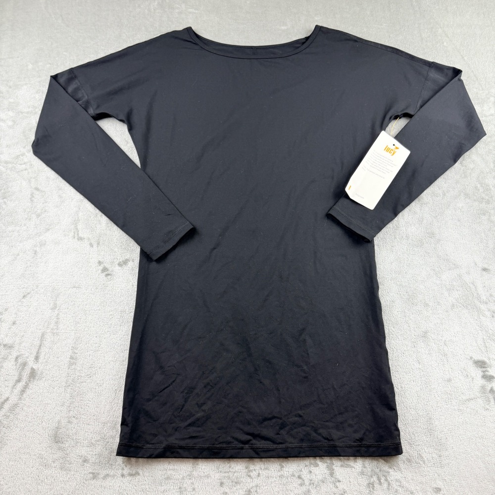 Lucy Circuit Training Tunic Black Women's Small Activewear LU-112470005 NWT